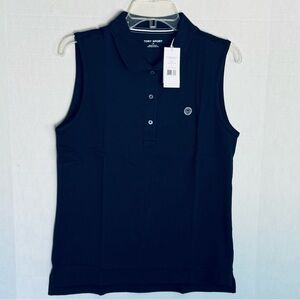 Tory Burch Sport Performance Pique Sleeveless Polo  NWT 17197